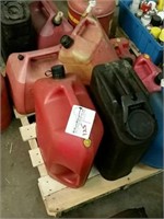 Lot of gas cans