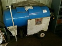 Delco Cleaning Systems Tank and Cart