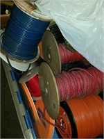 Pallet of Wire Spools and Cords