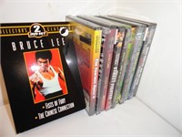 KUNG FU DVD MOVIES Bruce Lee Jackie Chan many new!
