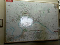 Large Evansville Area Map