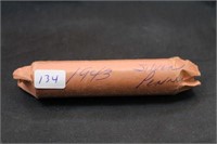 ROLL OF 1943 WHEAT PENNIES