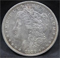 1882-O MORGAN SILVER DOLLAR