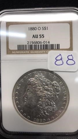 COIN AUCTION LIVE AND ONLINE JUNE 7