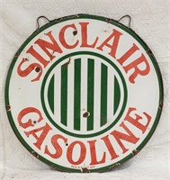 Sinclair Gasoline 48in diameter metal sign