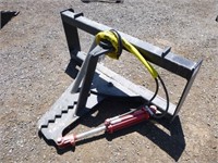 Skid Steer Tree or Post Puller Attachmet