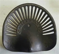Walter A. Wood cast iron seat