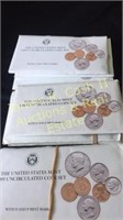 13-1989 P&D uncirculated coin sets