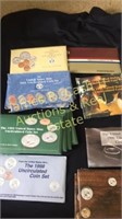 18- US Proof Sets, P&D mint marks in plastic
