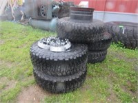 (3)New Tires & (1)Spare Used Tire
