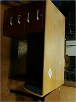 44x25 Desk with 16" Flip Up End Piece