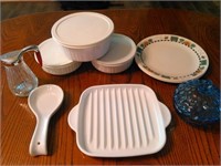 Corning Ware Dishes, Corelle & Candy Dish