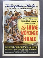The Long Voyage Home. 1 Sheet.