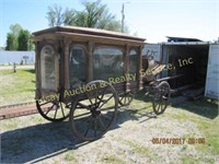 Antique horse drawn hearse (needs restoration)