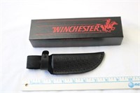 New Winchester Black Leather Sheath in Box