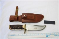 Schrade USA 171 UH Hunting Knife and Sheath