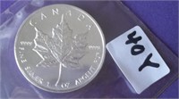 1994 Canadian Fine silver 1 oz Five Dollar Coin