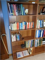 Oak Finish Bookshelves 28 1/2" wide x 68" tall