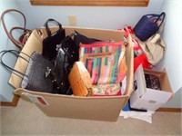 Large Lot of Handbags and Totes