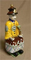 Chinese Imperial Court Ceramic Figure.