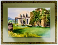 Art Betty Jo March Napa Valley Winery Painting