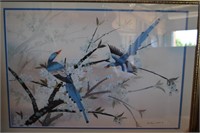Anton Wang Bird Lithograph