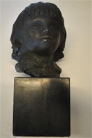 Renoir Head of Coco Sculpture