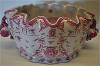 1897 Antique United Wilson Porcelain Bowl 15"