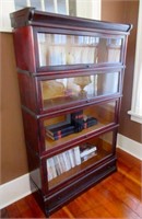 Antique 4 Section Barristers Book Case