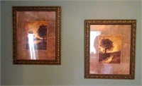 Pair of Lovely Framed Landscape Prints