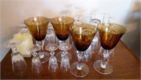 Lot of Various Glass Stemware