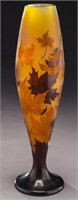 Galle cameo glass vase,