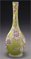 Thomas Webb & Sons English cameo art glass vase