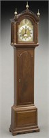 Georgian mahogany tallcase clock by Thorogood