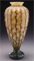 Schneider cameo art glass vase