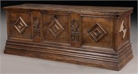 French Gothic Revival coffer