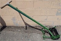 Antique Rotary Style Walk Behind Garden Cultivator