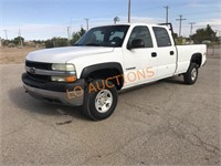 2002 Chevy Silverado Crew Cab 4x4 Pickup