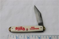 Atlanta Braves Pocket Knife
