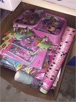 BOX OF MINNIE PARTY SUPPLIES