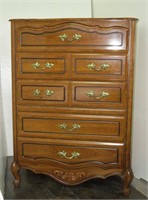 SANDBERG Co. 5-Drawer Highboy Dresser