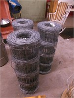 3 Rolls of Commercial Field Fencing