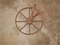 Old Plow Wheel