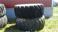 (2) Used 29.5-29 Tires