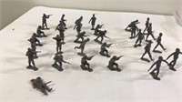 Lot of 30 German Toy Soldiers. 9 (on the right)