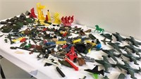 LARGE Lot of Army soldiers, vehicles, planes and