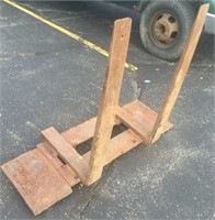 Pair of 48" Pallet Forks and Plate