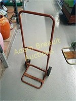 Vintage 38 inch metal dolly cart
