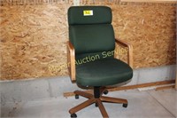 Tall back Green Adjustable Chair