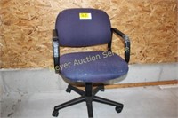 Purple Adjustable Office Chair